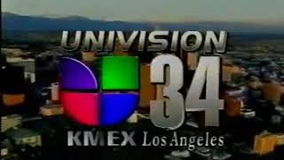 KMEXTV Univision 34 Station ID 2001 [upl. by Alaekim984]