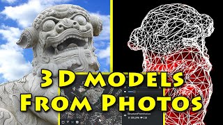 Meshroom 3D models from photos using free photogrammetry software [upl. by Nnayhs]