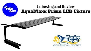 Unboxing and Review  Aquamaxx Prism LED Light Fixture [upl. by Neille980]