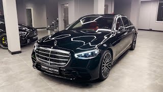 2023 Mercedes SClass S500  Exterior and interior Details [upl. by Yme]