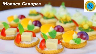 Cheese Canapes  Quick and Easy Snack Without Cooking  Ready in Less Than 10 Minutes [upl. by Tenahs]