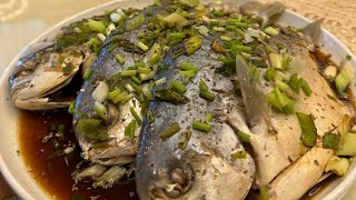 Steamed Pompano [upl. by Sorci]