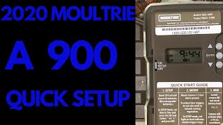 2020 MOULTRIE A 900 BUNDLE QUICK SETUP [upl. by Bultman]