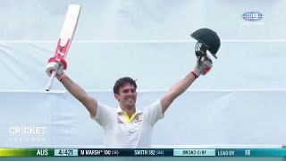 Marsh answers critics with maiden Test century [upl. by Aneahs382]