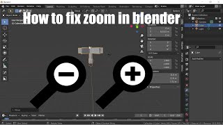 Blender zoom fix 29 [upl. by Nahtanohj]