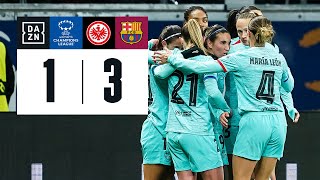 Eintracht Frankfurt vs FC Barcelona 13  Resumen y goles  UEFA Womens Champions League 202324 [upl. by Dag]