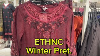 Ethnic Winter Pret Collection New Articles 2024  Ethnic Winter Collection  Ethnic Pret Collection [upl. by Rayford]