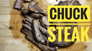 How To Make PAN FRIED CHUCK STEAK [upl. by Hersch293]