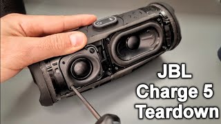 JBL Charge 5 Teardown Bluetooth Speaker Review Available in 4K [upl. by Terej]