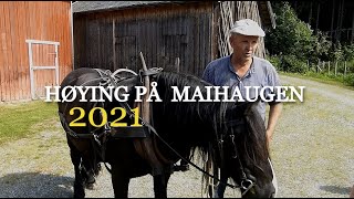 Høying på Maihaugen  2021 [upl. by Schroer88]