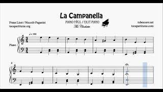 La Campanella Easy Piano Sheet Music [upl. by Goltz]