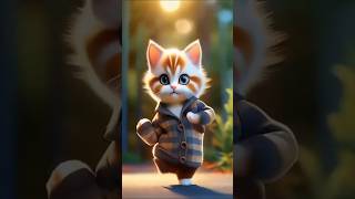 Tu hai to main Huncat lover ❤️cute cat dancetrending shortviralshort [upl. by Aisekal]