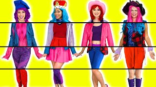 MIXED UP CLOTHING THE SUPER POPS SWITCH OUTFITS UP MYSTERY CHALLENGE Totally TV Originals [upl. by Auqinimod]