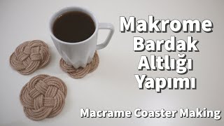 Bardak Altlığı  Coaster Making [upl. by Oznol]