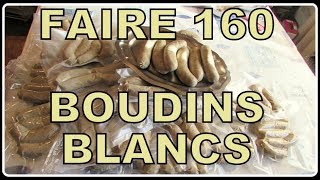 160 BOUDIN BLANC MAISON RECETTE N°163 [upl. by Meingoldas]