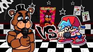 Freddy FNAF Song Battle Friday Night Funkin Mod [upl. by Bobbye547]