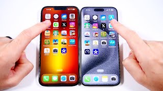 iPhone 13 Pro Max vs iPhone 15 Pro Max [upl. by Wernsman]