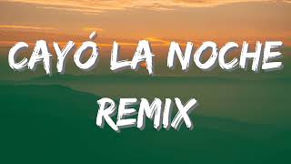 Cayó La Noche Remix Letra  La Pantera Quevedo Juseph Bejo Abhir Hathi Cruz Cafuné El Ima [upl. by Ketti]