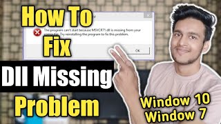 Dll files missing windows 10 amp 7  How to fix dll errors in windows 10 amp 7 [upl. by Atims598]