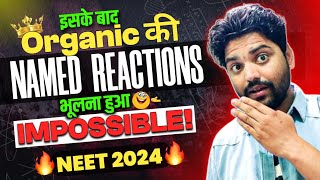 20 Min में सारी NAMED REACTION🔥 Guarantee वाली Tricks Neet 2024 [upl. by Ashley]