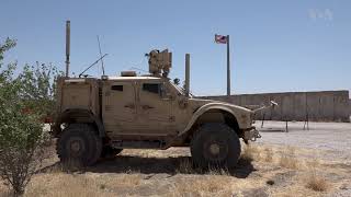 VOA Exclusive Inside a US Military Base in Syria [upl. by Hinson]