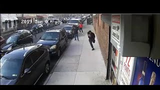 Police Video Shows Gang Of 10 Run Down Kill Man In Brooklyn [upl. by Proudfoot]