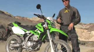 2009 Kawasaki KLX250S Motorcycle Review [upl. by Anelrahc]