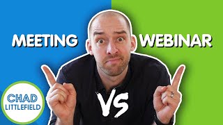 What Is The Difference Between A Zoom Meeting And A Webinar [upl. by Fasto157]