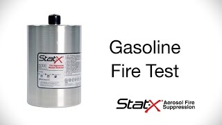 StatX® Fire Suppression 500E Discharge Video [upl. by Heinrik]