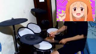 Himouto Umaru chan R Ending drum cover [upl. by Adlesirg144]