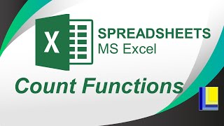 MS Excel  Count Functions [upl. by Christiansen]