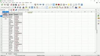 Auto fill in sequence numbering on a filtered data MS Excel and LibreOffice Calc spreadsheet [upl. by Lleznod]