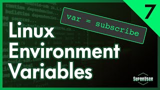 Linux for Programmers 7  Environment Variables [upl. by Roosevelt]