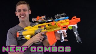 NERF COMBOS  STAMPEDE [upl. by Aterg]