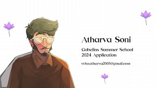 Atharva Soni  Portfolio Reel  Gobelins Summer School 2024 Application Accepted [upl. by Eural]