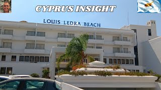 Louis Ledra Beach Hotel Paphos Cyprus  A Tour Around [upl. by Idihc523]