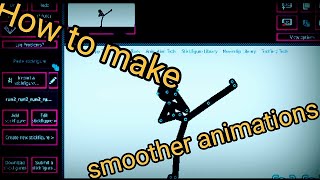 Stick Nodes How To Make Your Animations Smooth [upl. by Odranoel879]