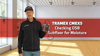 How to Test Moisture in OSB Substrates with the Tramex Concrete Moisture Encounter CMEX5 [upl. by Naud]