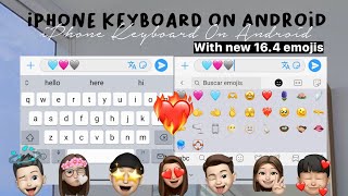 Unlock the iPhone Keyboard Magic on Android  How to Get iOS Keyboard on Your Android Device [upl. by Roth]