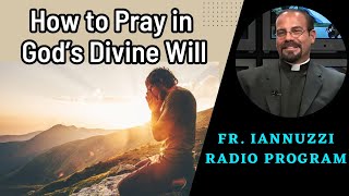 Ep 231 Fr Iannuzzi Radio Program How to Pray in the Divine Will 71324 [upl. by Glinys]