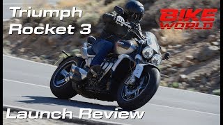 Triumph Rocket 3 Launch Review [upl. by Neeluj]