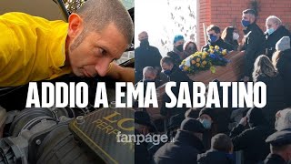 Funerali Ema Motorsport gli amici di Emanuele Sabatino quotUn fenomeno ti dava sempre la soluzionequot [upl. by Orms400]