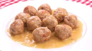 ALBÓNDIGAS EN SALSA  MUY FÁCILES Y JUGOSAS [upl. by Weidner]