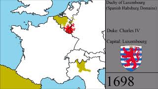 The History of Luxembourg Every Year [upl. by Ludlow]