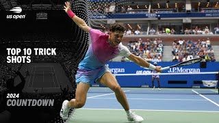 Top 10 Trick Shots of the Tournament  2024 US Open [upl. by Dorella]