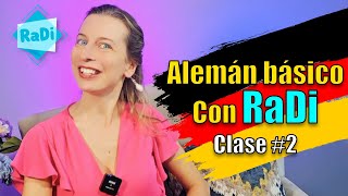 Clase 2 alemán básico  RADI ALEMAN [upl. by Karlen]