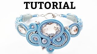 TUTORIAL SOUTACHE BRACCIALE ELEGANCE collab MakeBjoux [upl. by Della]