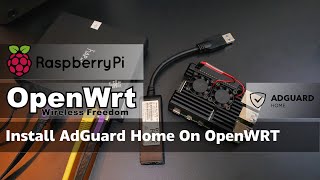 OpenWRT  Install AdGuard Home and Overview [upl. by Annahsirhc]