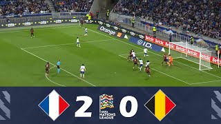 FranciaBelgio 20  UEFA Nations League 202425  Highlights della Partita [upl. by Karol792]