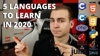 Top Programming Languages to Learn in 2020 [upl. by Dnomaid]